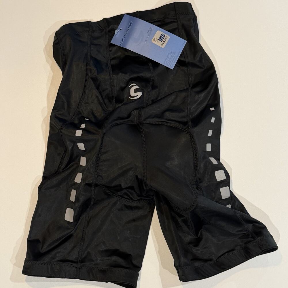 Cannondale Chrono 10 Panel Cycling Shorts Men’s Sz Large Padded USA - Picture 4 of 7